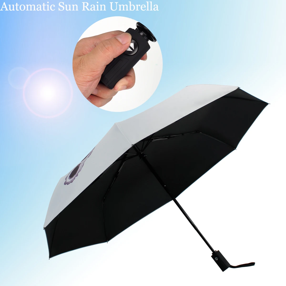 Автомобильный Автоматический зонт от солнца и дождя зонтик для Honda Infiniti Mazda Lexus