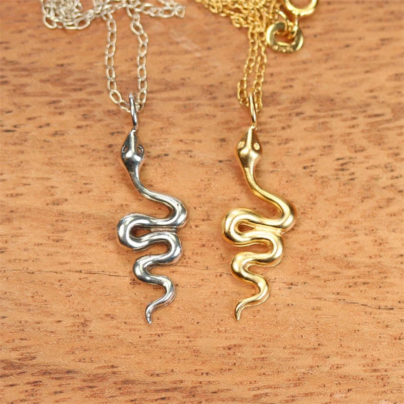 Ожерелье-змейка женское из серебра 925 пробы на юбилей | Украшения и аксессуары
