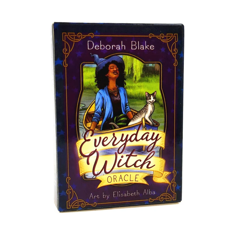 

Oracle Game Everyday Witch Oracle Cards Deck Paper Material A Board Game for Witchcraft Divination Tarot Deck