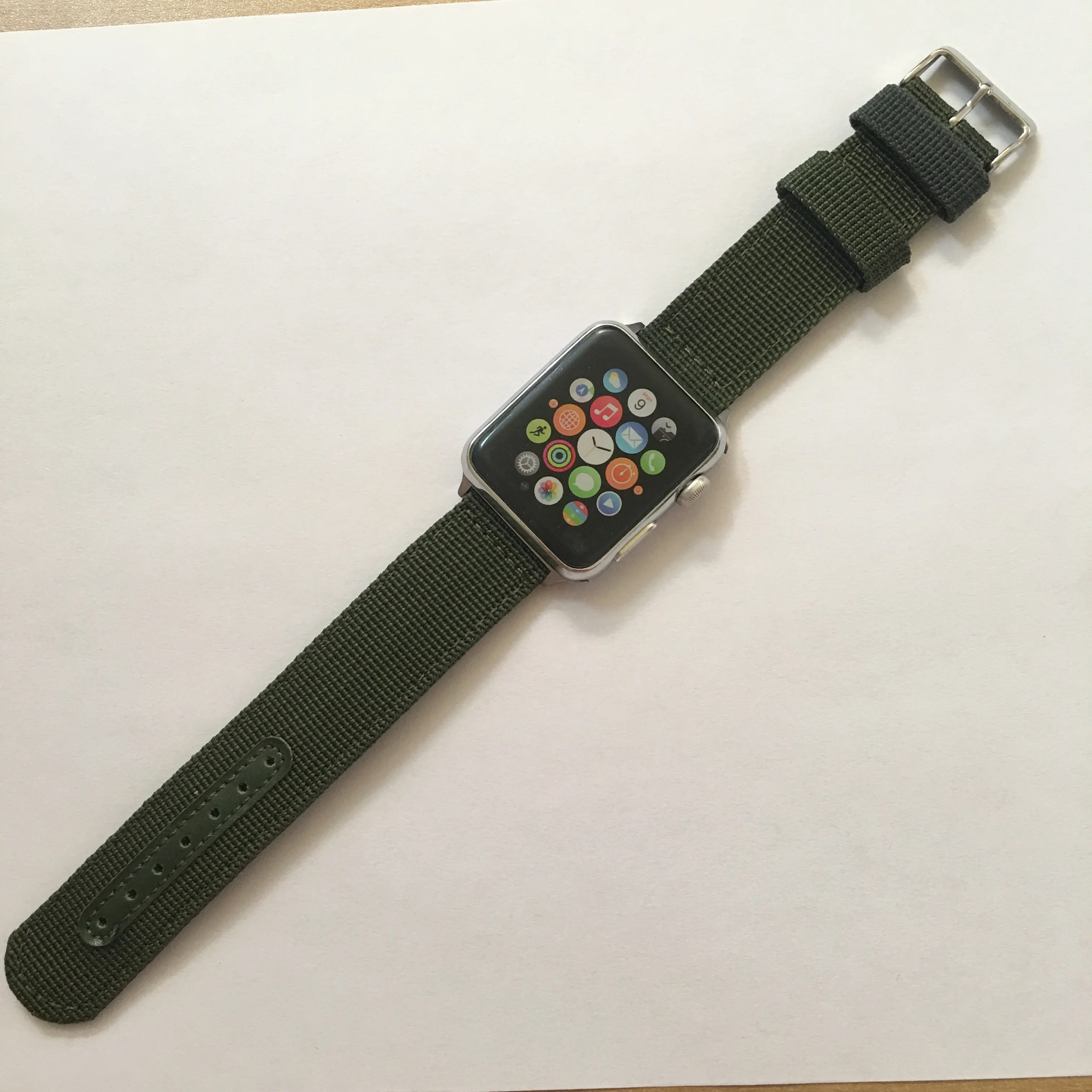 Нейлоновый ремешок для Apple Watch 1 2 3 4 5 42 38 40 44 мм | Наручные часы
