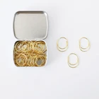 Заводская поставка TUTU 20 шт.лот 19x25 мм kawaii Baby fat, золотые Доступные Большие широкие Зажимы для бумаги, акция H0495