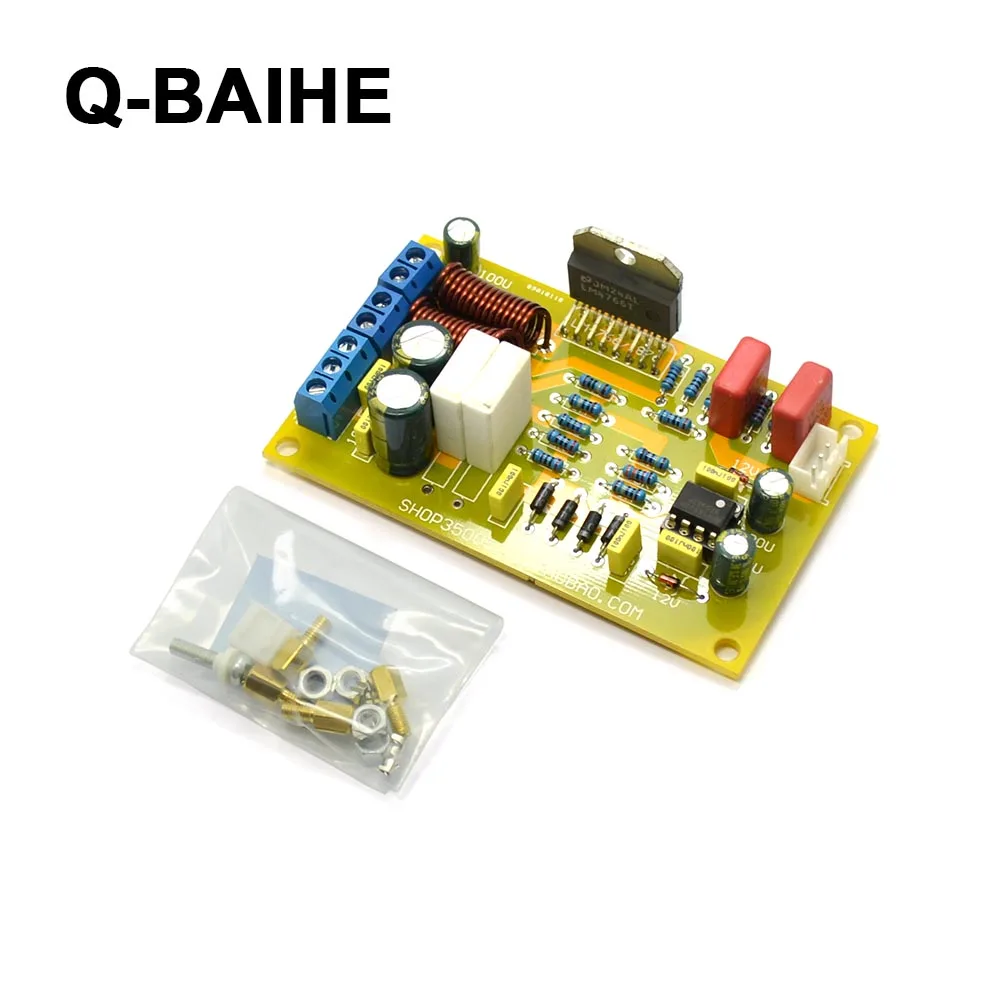LM4766T 2x40W DC Серводвигатель тока стерео готовая Плата усилителя высокое