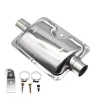 Воздушный дизельный стояночный обогреватель, глушитель выхлопной трубы 24 мм, набор из нержавеющей стали для Webasto Eberspacher