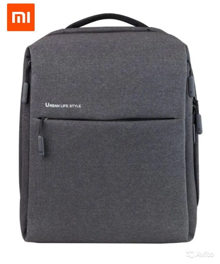 Рюкзак Xiaomi Mi Minimalist Backpack Urban Life Style Для ноутбуков диагональю 14 дюймов Объем 17 л