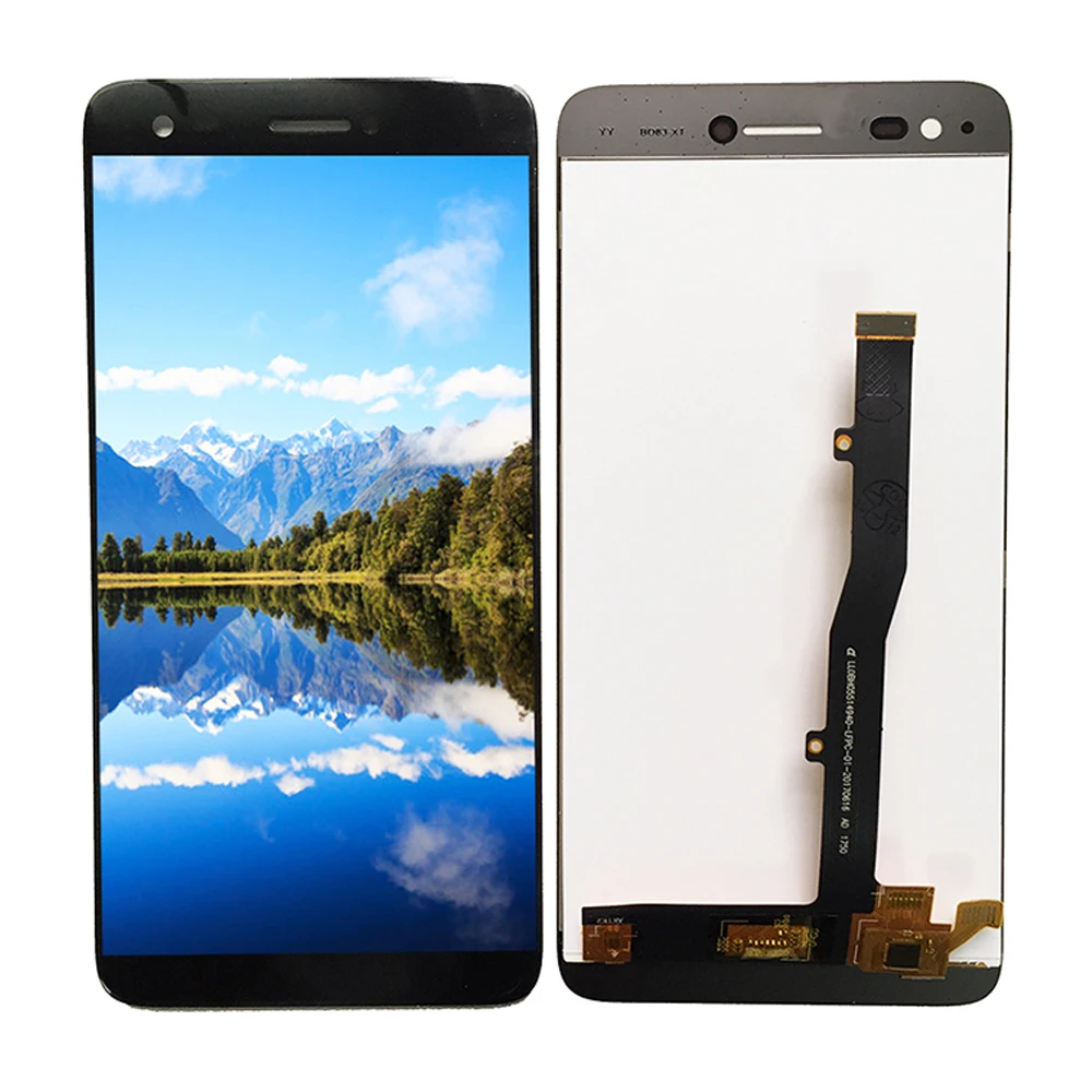 ЖК дисплей 5 дюйма для ZTE Blade A6 Max A0605 с сенсорным экраном и дигитайзером стеклянная