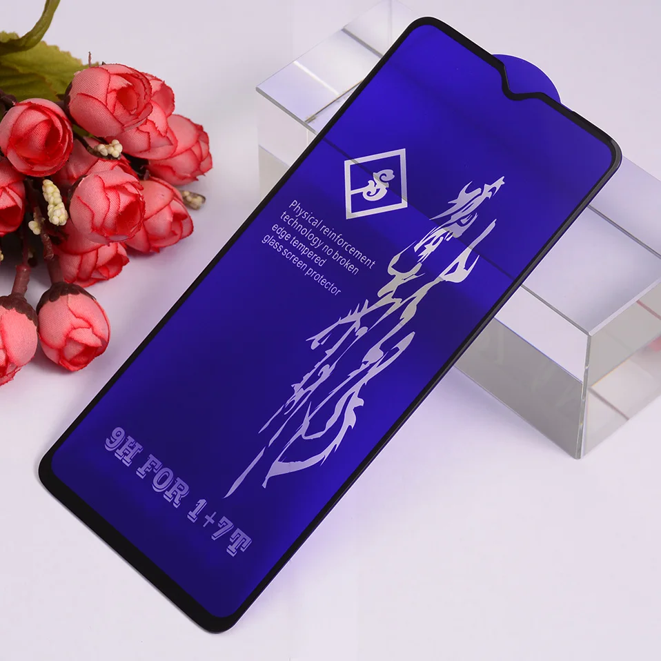 6D закаленное стекло для Oneplus 7t 7 pro 6T 6 5T полное покрытие Защитное Pro 6t 5 Защитная