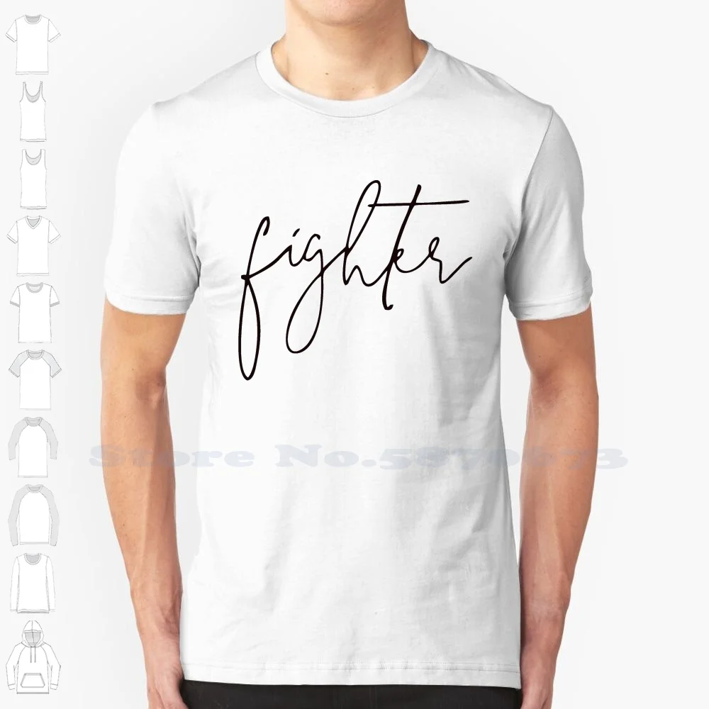 

Fighter Shirt | Unisex T-Shirt Black White Tshirt For Men Women