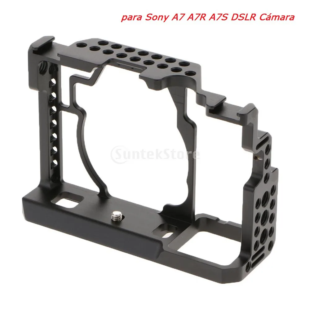 Видео Rig Cage Filmmaking Recording Vlogging Case Movies Mount стабилизатор для цифровых камер Sony A7 A7R A7S |