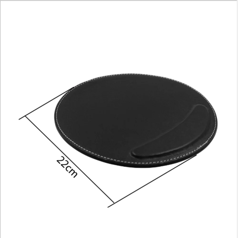 

Office Business Leather Mouse Pad Non-slip Mouse Mat With Wrist Support Comfort Hand Rest Anti-skid Ergonomic Gaming Mousepad