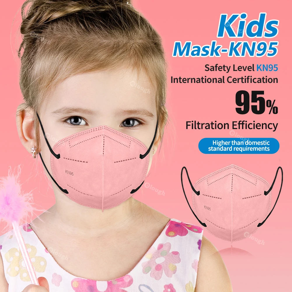 Детская маска kn95mask ffp2 mascarillas fpp2 для детей многоразовая сертифицированная