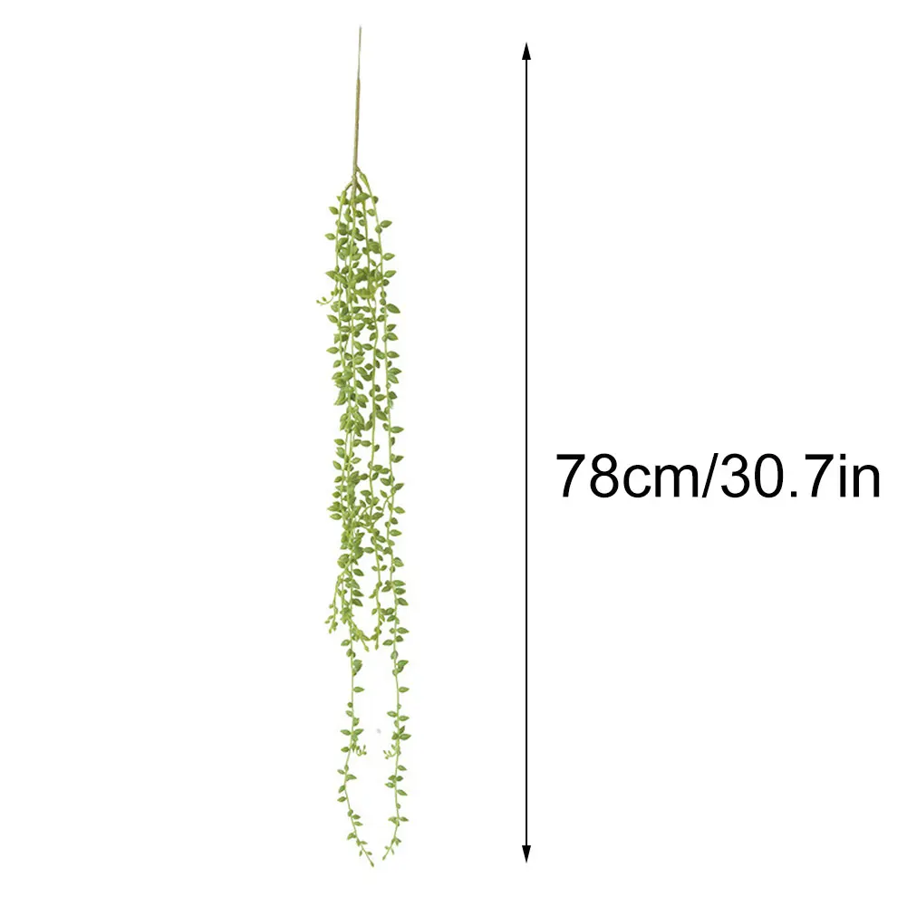 

Simulation Plants Hanging Artificial Succulent Drooping Realistic Succulent Plants Home Garden Wall Decoration Vines Ornament