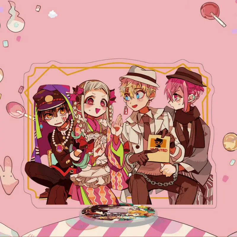 

Anime Stand Jibaku Shounen Hanako-kun Yashiro Nene Scene Figure Display Acrylic