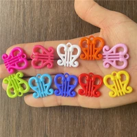 junkang 50pcs mixed batch of colorful and cute notes fish bone chinese knot water drop connector diy handmade jewelry parts