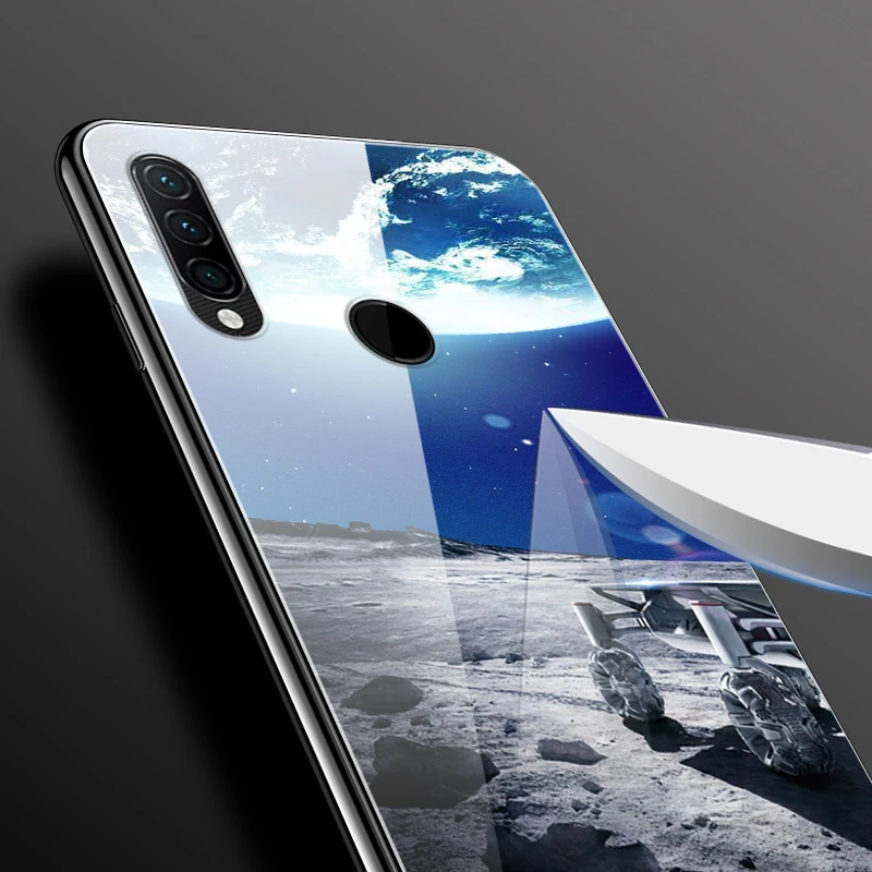 6," чехол для lenovo Z6 Youth Z6 lite чехол Роскошная задняя крышка чехол из закаленного стекла для телефона для lenovo Z6 lite Z6 молодежный чехол