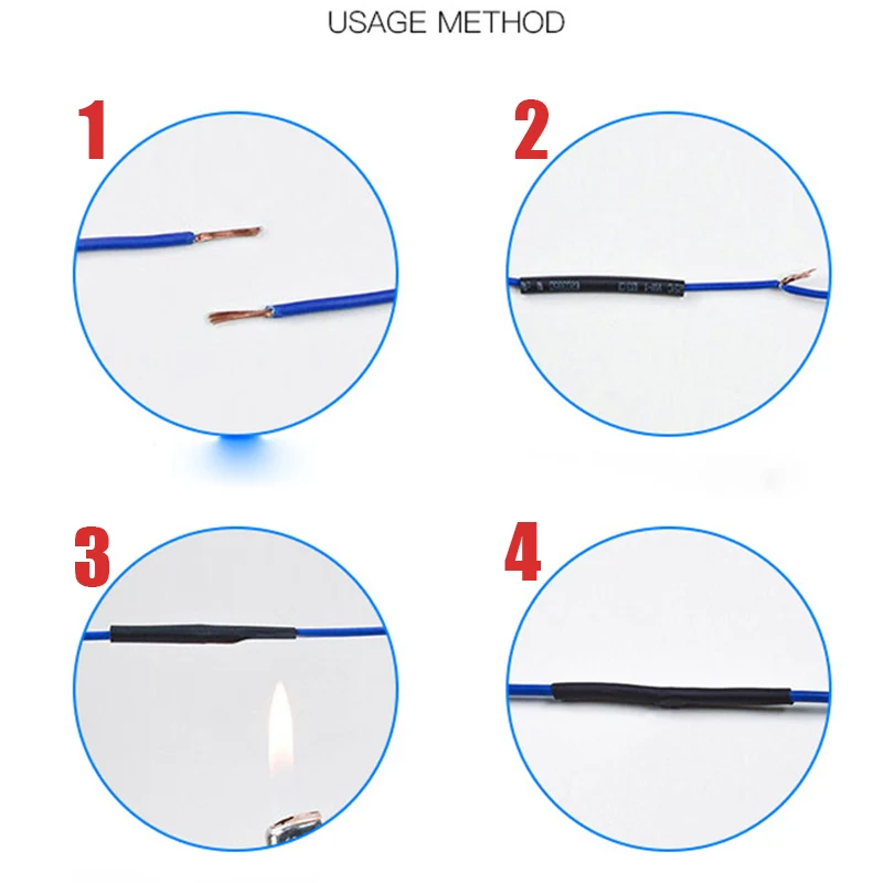 

164/328pcs Electronic Wrap Wire Cable Insulated Polyolefin Heat Shrink Tube Ratio Tubing Insulation Shrinkable Tubes