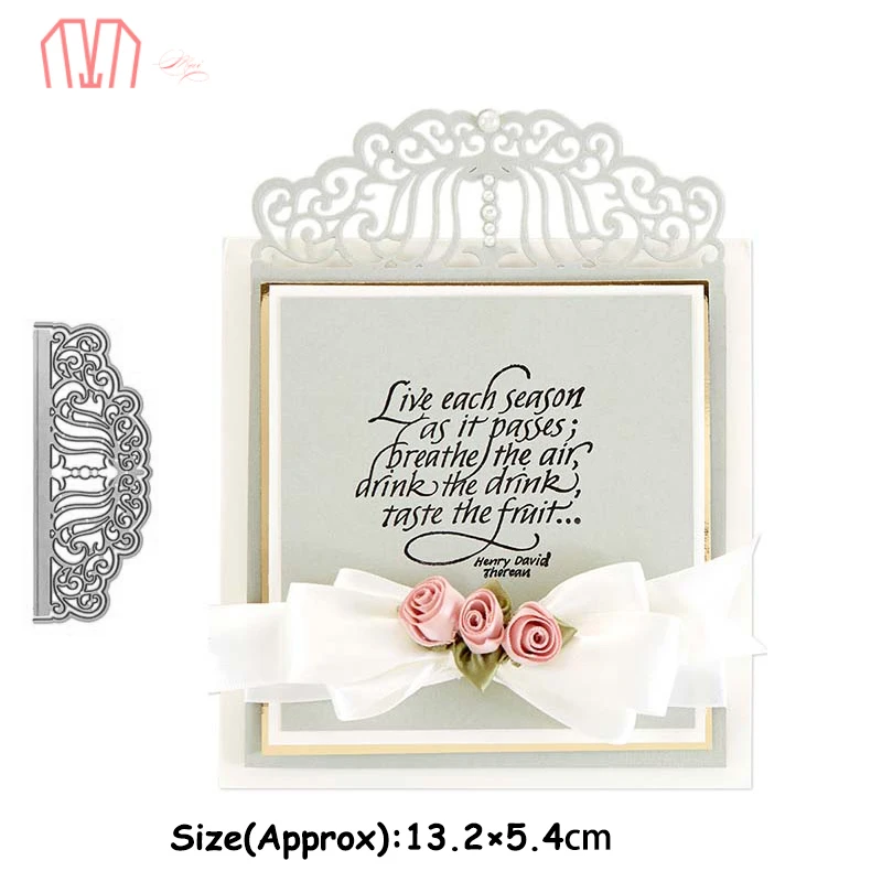 Mai SP кружева металлические режущие штампы трафареты для DIY скрапбукинга