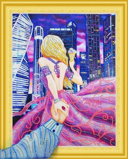 Высококачественная романтическая алмазная живопись любовь сделай сам вышивка