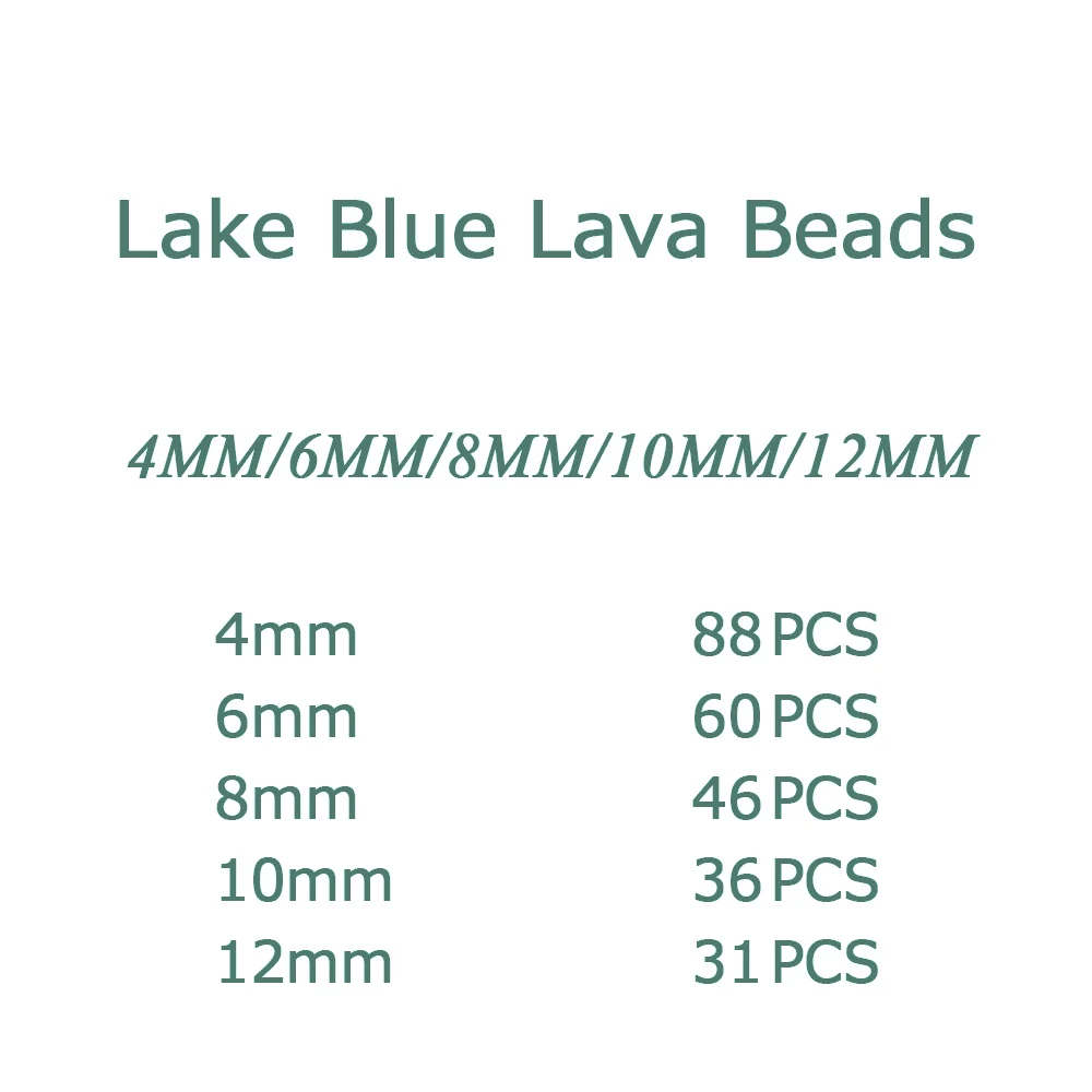 Зеленые Бусины из лавы круглые бусины вулканической породы натуральный камень 4 6