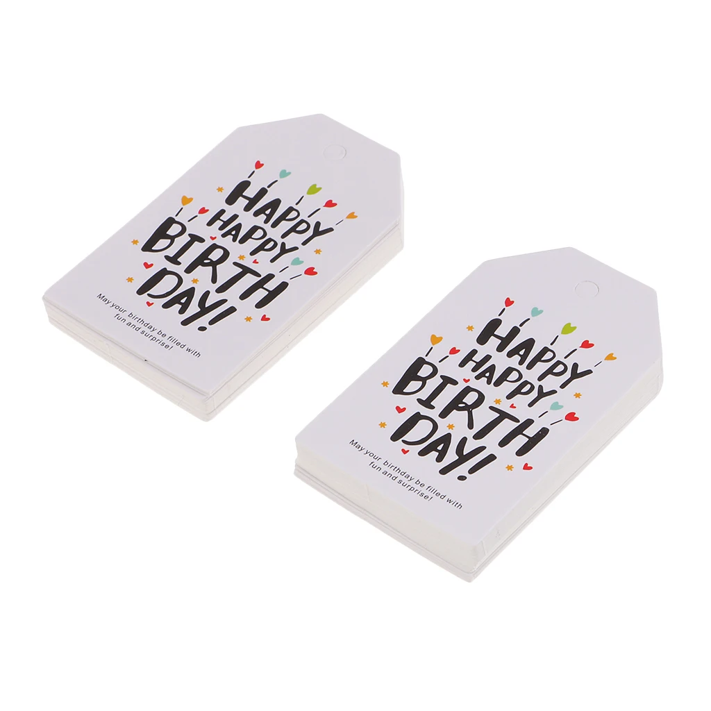 50 штук красочные многоразовые бумажные бирки Свадебные украшения узорные