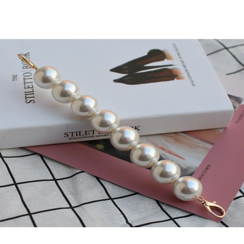 Жемчужный ремешок для сумок аксессуары кошелек ручки ремня милая цепочка из