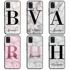 Персонализированный Чехол с мраморным рисунком для Samsung A51 A71 A11 A31 A10 A20 S A30 A40 A50 A70 A21S A20e A12 A32 A52 A72