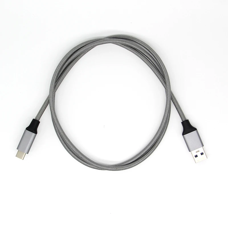 

USB 3.0A TO C aluminum alloy plug wire with programmed protection 5GBPS