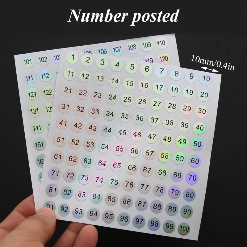 Наклейка для ногтей 1 лист номер 1-100/ 101-200 | Красота и здоровье