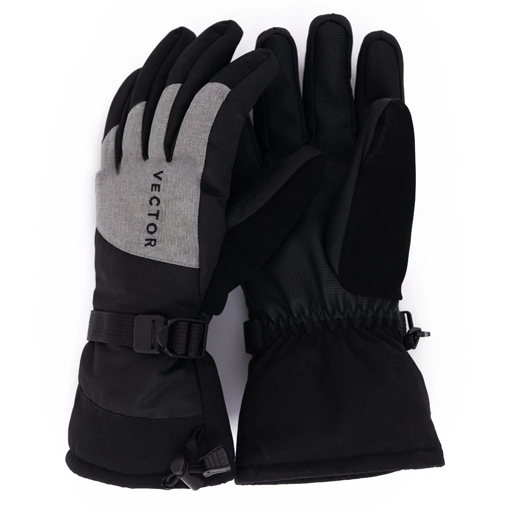 

Extra Thick Warm Waterproof Ski Fleecy Gloves Windproof Winter Outside Sport Snowboard Snowmobile Motorcycle Riding Skid-Proof