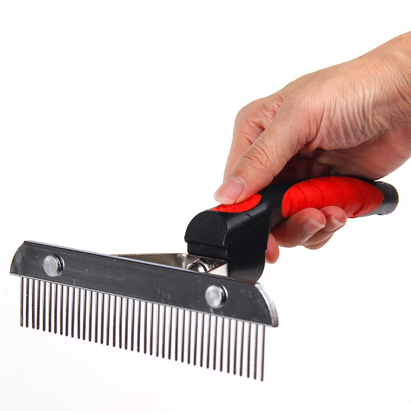 Грабли для животных расческа из нержавеющей стали ухода и чистки щетка удаления