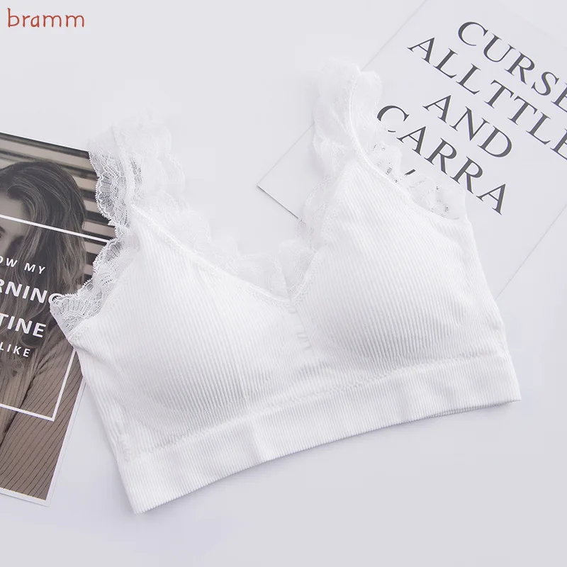 

New Top Women Underwear Sexy Push Up Bras 3/4 Cup Padded Lace Sheer Bra Cup B ONLY Women Bra underwear
