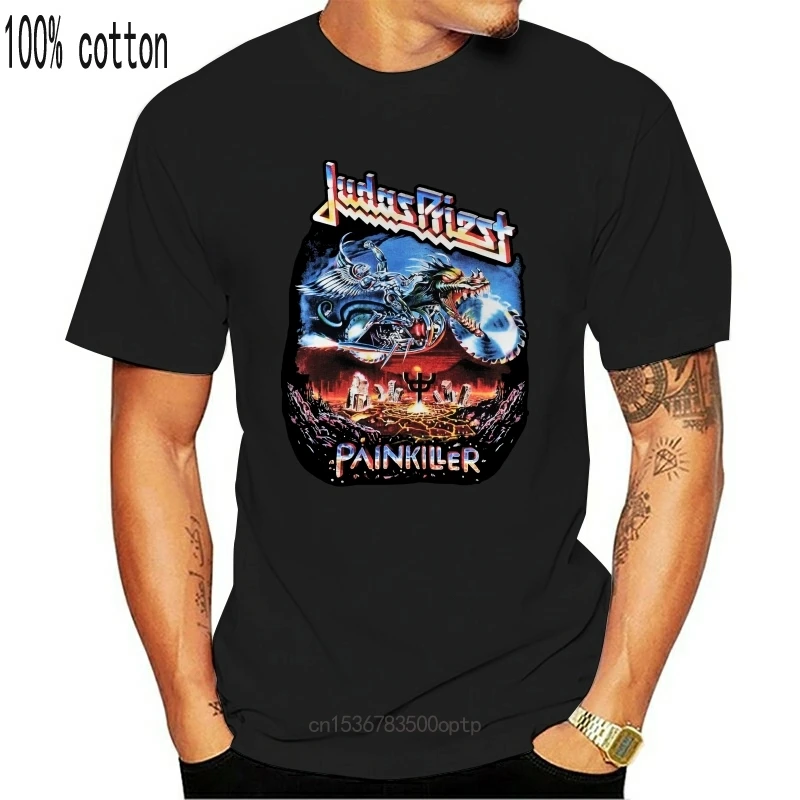 Хард Рок панк металл группы Judas Priest обезболивающее Для мужчин футболка унисекс