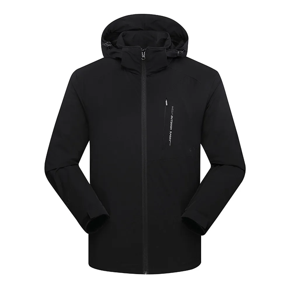Мужская зимняя водонепроницаемая куртка спортивная теплая брендовая для