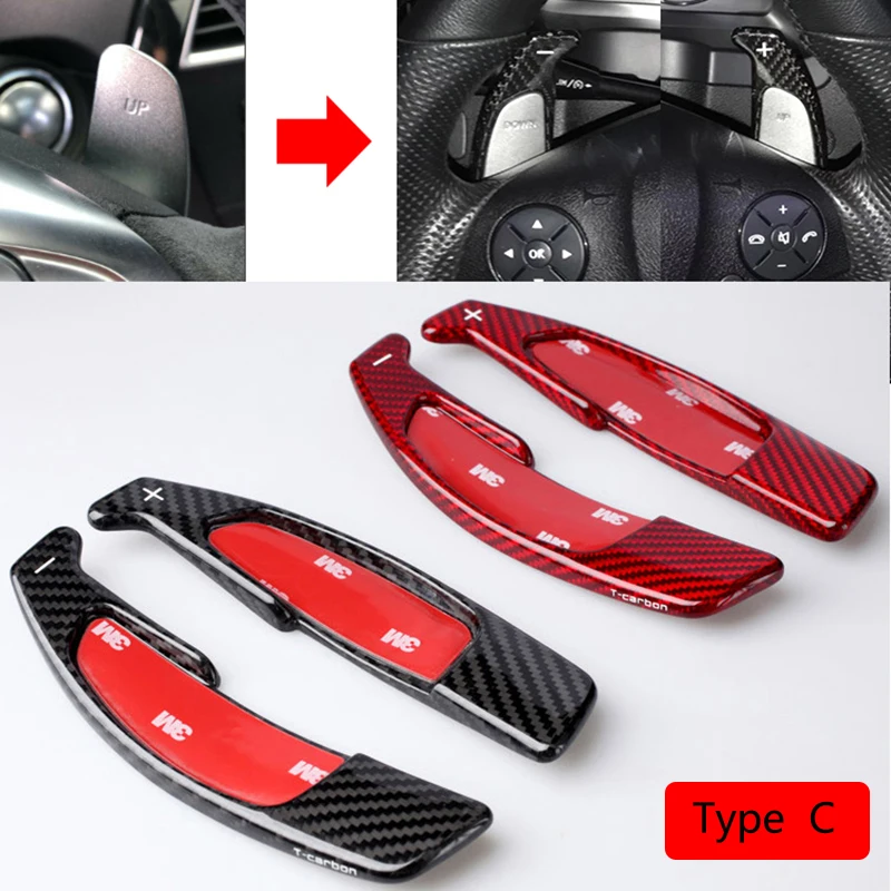 Paddle Shift For Mercedes Benz AMG A45 C63 CLA45 GLE GLA CLS GLS W205 W213 Car Steering Wheel Extension Shifters DSG Sticker | Автомобили
