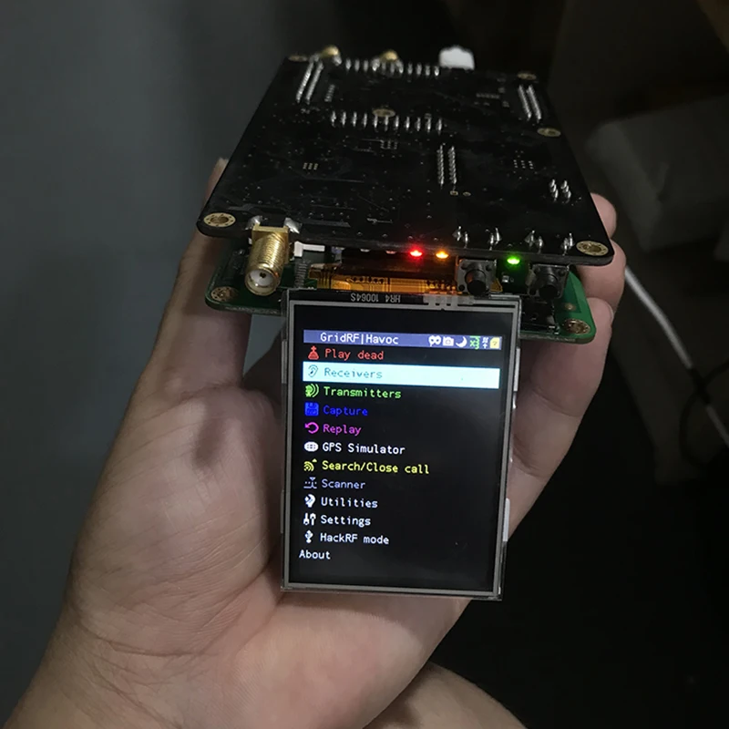 PortaPack для HackRF One SDR программное обеспечение определяется Радио 1 МГц до 6 ГГц Материнская плата макетная плата комплект с portapack