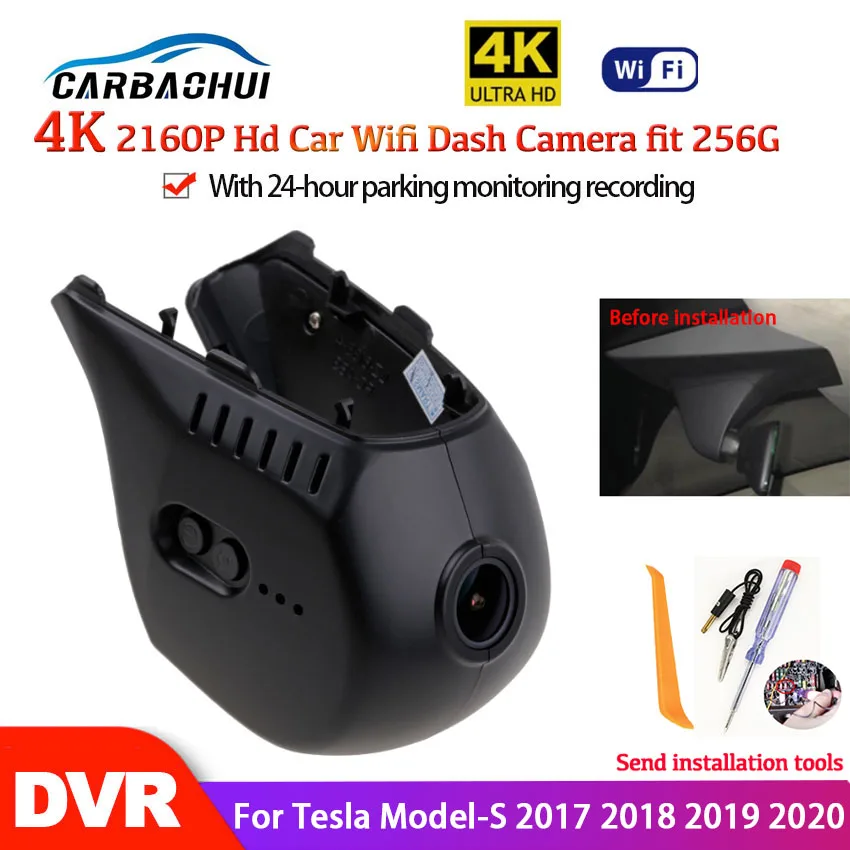 New 4K  Hd 2160p Car Wifi DVR Dash Cam Camera Control by Mob