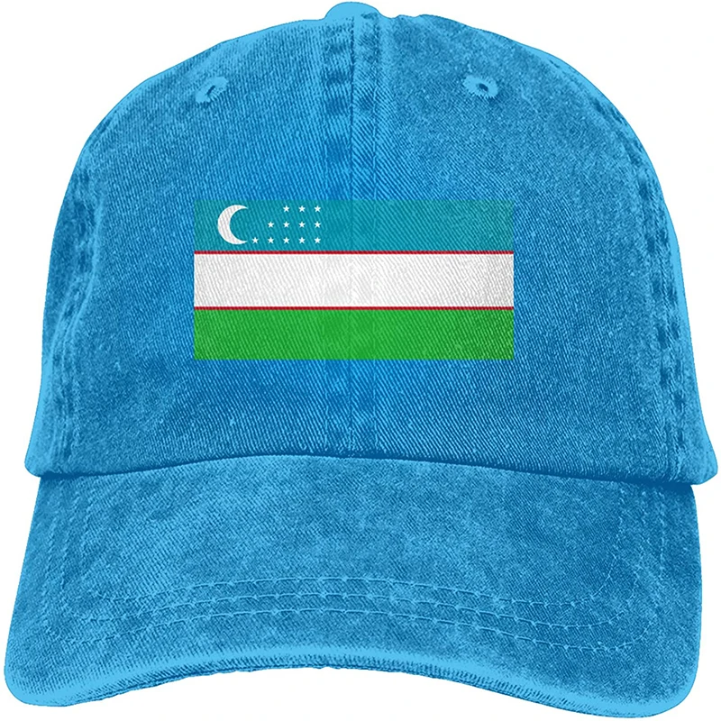

Fashion Soft Flag of Uzbekistan Hat Gift Dad Hat Trucker Hat Cowboy Hat