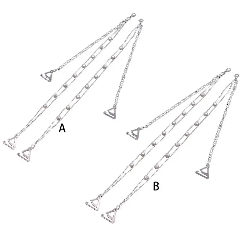 Женские свадебные украшения бюстгальтеры на бретелях жемчужные бусины