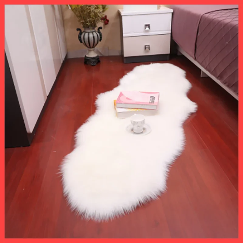 Меховой Пушистый Ковер OIMG ковер для гостиной спальни овчины 6 см ворс украшение