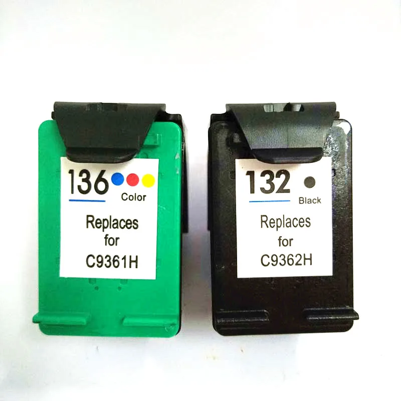 Vilaxh для HP 132 совместимый картридж с чернилами Замена 136 Photosmart 2573 C3183 1513 Officejet 6213 D4163