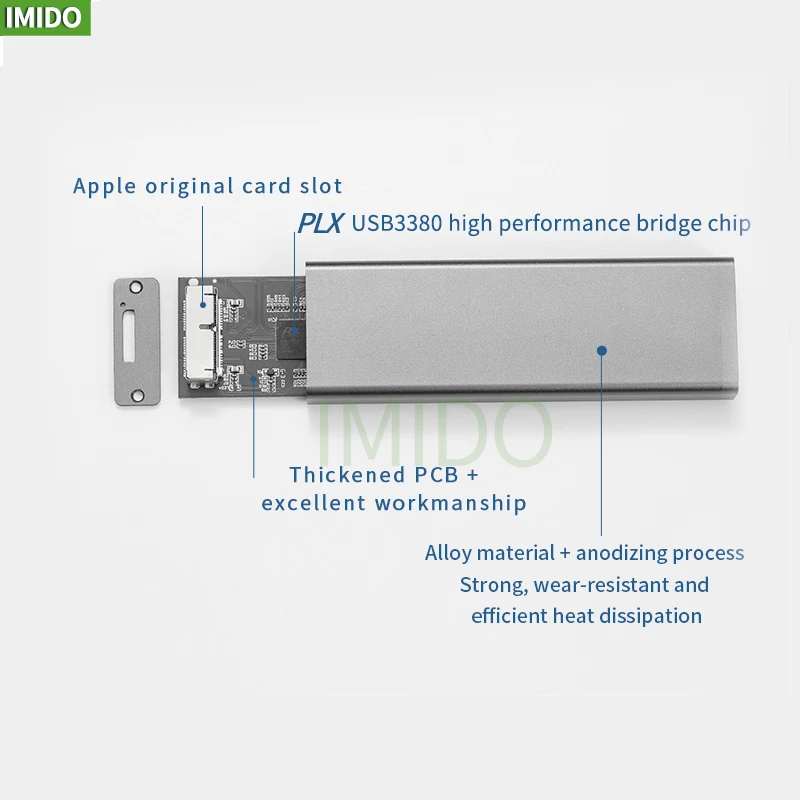 Корпус для жесткого диска Apple Macbook Air Pro Retina 2013 2014 2015 /2016 корпус SSD типа C на Mac A1466 A1465