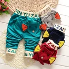 Длинные штаны для маленьких мальчиков, штаны из хлопка для маленьких мальчиков, штаны-шаровары на каждый день для мальчиков, штаны с рисунками героев мультфильмов, От 0 до 3 лет