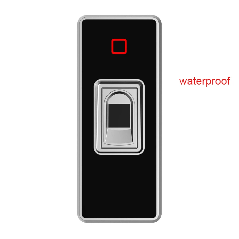 F6 waterproof Бесключевой дверной замок водонепроницаемый контроль доступа отпечатков пальцев дешевая автономная клавиатура палец+ RFID карта входная дверь TF1 - Цвет: F6 waterproof