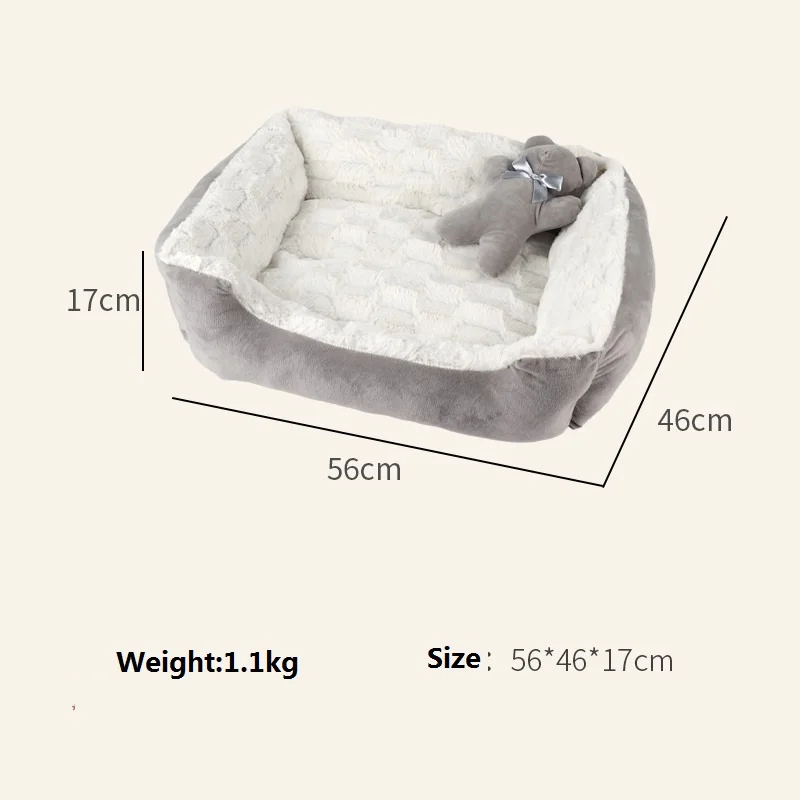 

Pet Bed For Dog cat house for large dogs Pets Products Anti-slip Puppies Soft Winter Warm mat lounger bench cat sofa supplies