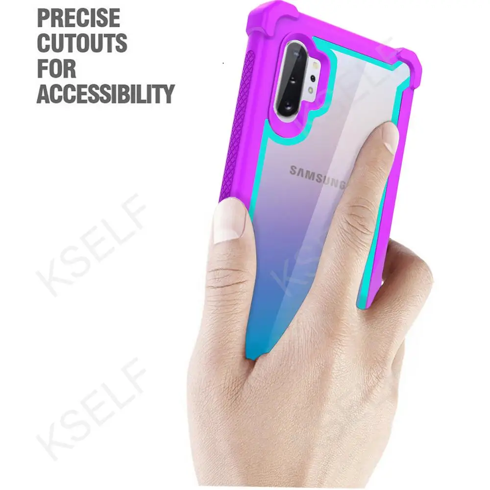 Case for Samsung Galaxy Note 10 / 10+ Heavy Duty Protection Shockproof Cover with Free Screen Film | Мобильные телефоны и