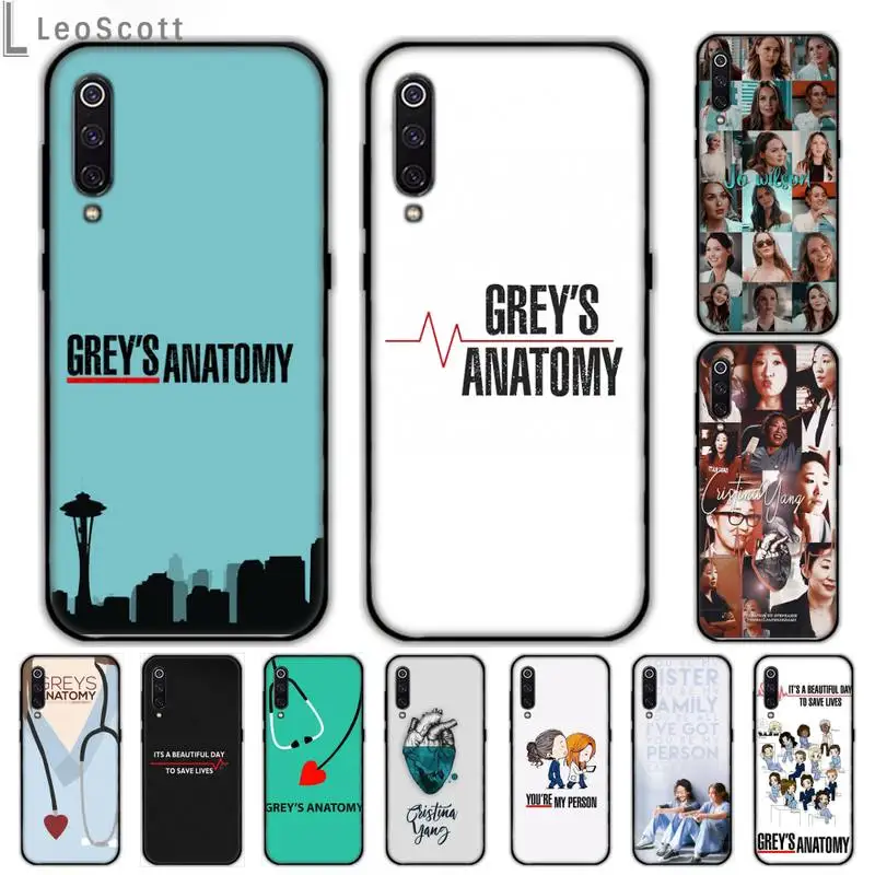 

American TV Greys Anatomy Phone Case For Samsung Galaxy M10 20 30 A 40 50 70 71 6S A2 A6 A9 2018 J7 CORE PLUS STAR S10 5G C8