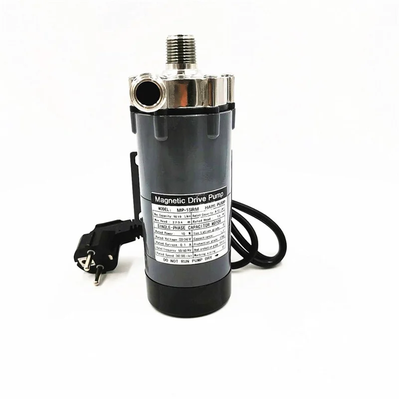 Насос для домашнего пивоварения 10 Вт 220 В нержавеющая сталь магнитный привод