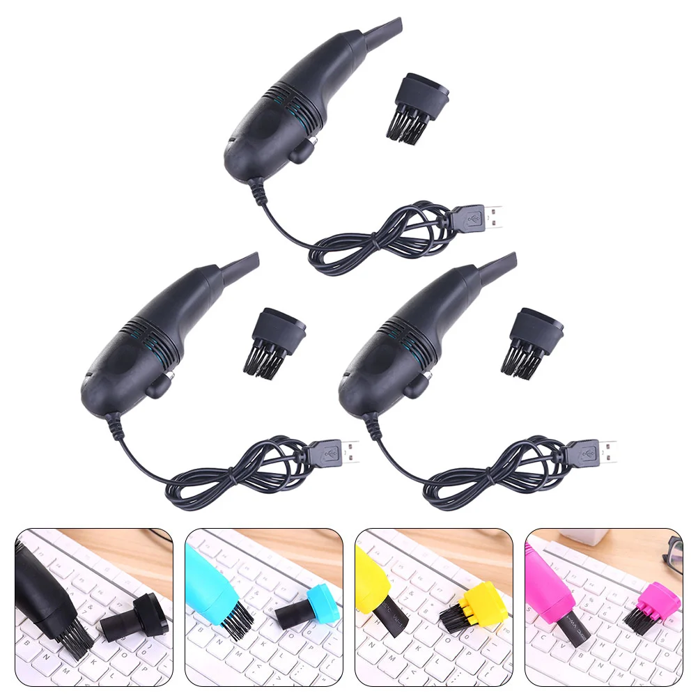 

3 шт., портативные USB-Пылесосы с клавиатурой
