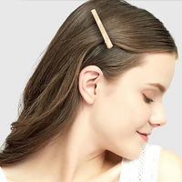 women acetate hairpins vintage resin barrettes cute duckbill clip simplicity side clips long clips hair accessories for ladies
