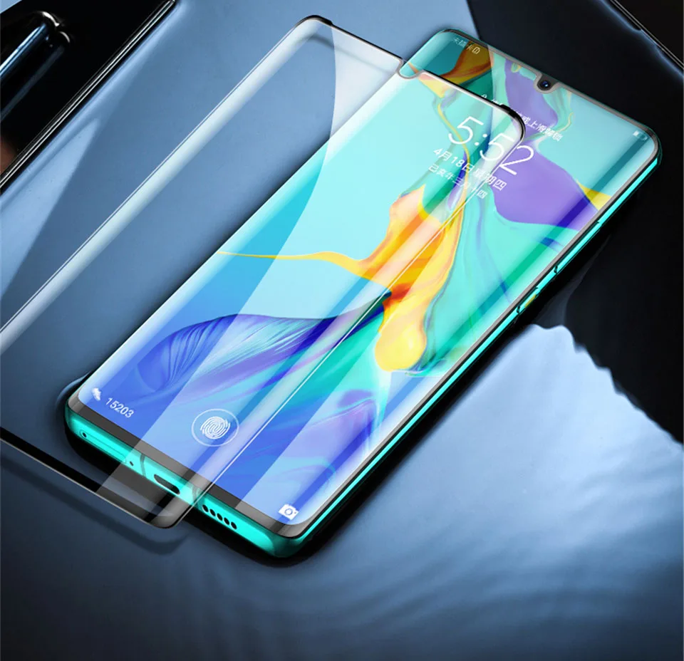 9D Закаленное стекло пленка для Huawei Mate 20 Pro 30 P30 V30 Полное покрытие закаленное