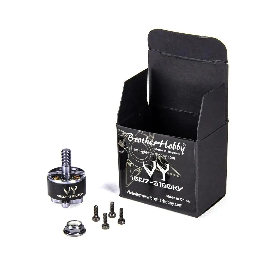 RCtown VY 1507 3100KV 6S / 4150KV 4S бесщеточный двигатель для радиоуправляемых дронов FPV Racing